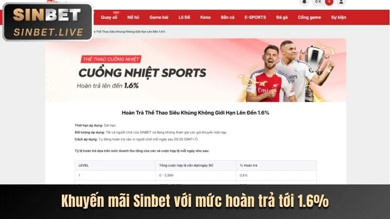 Banner khuyến mãi thể thao SV368